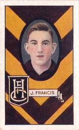1933 Allen's League Footballers #67 Jim Francis Front